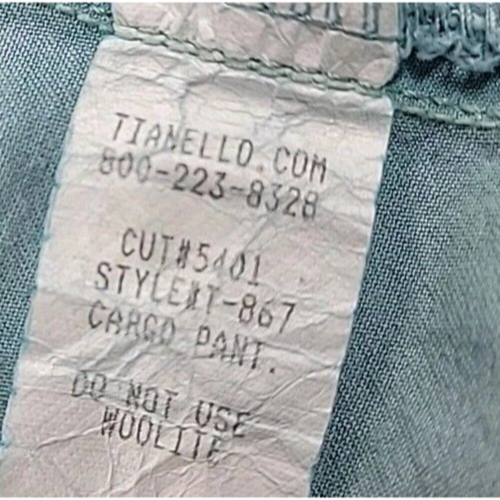 Tianello Joggers Womens XS Green Tencel Rayon Lightweight Baggy Spring Casual - Picture 13 of 15